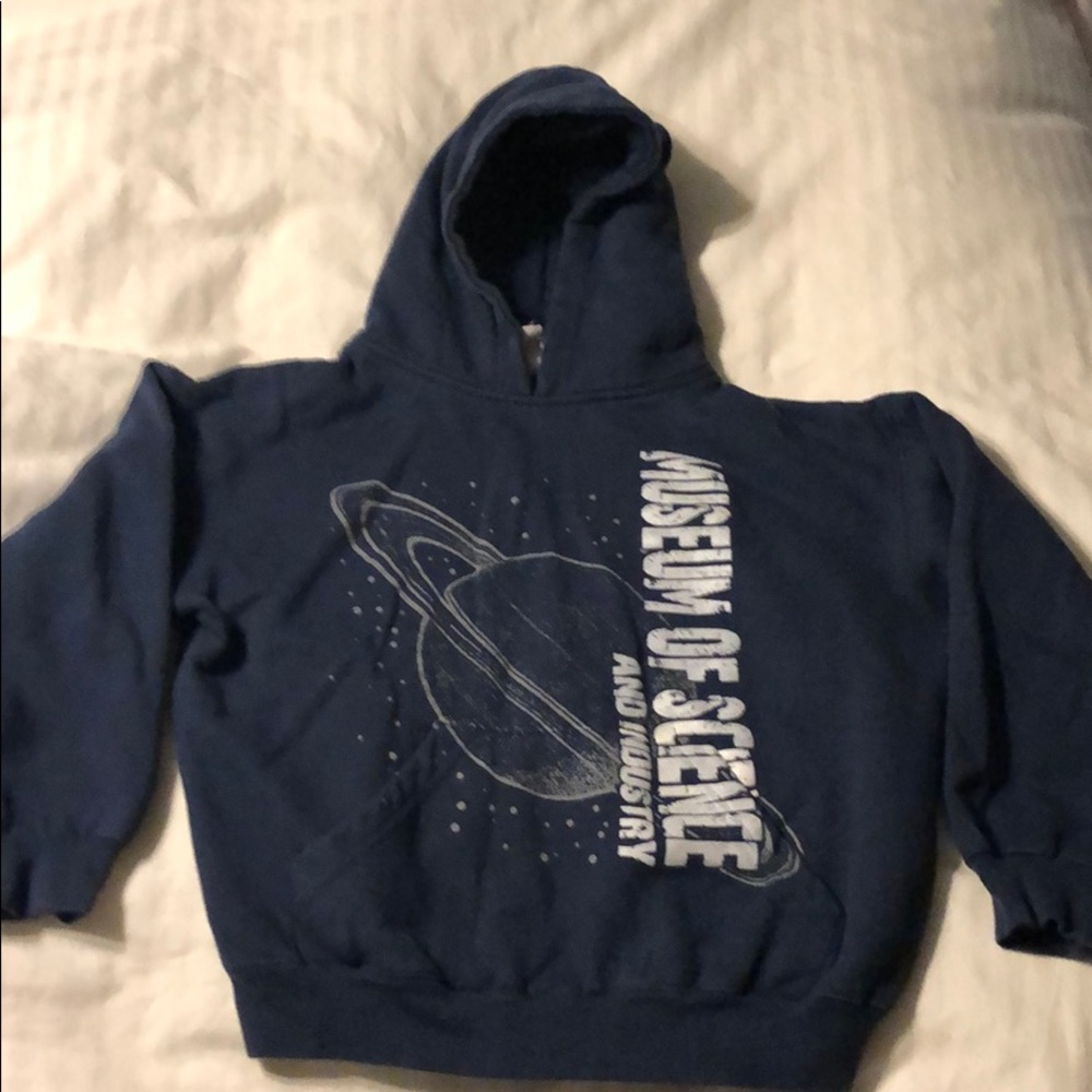 Little boys medium sweatshirt hoodie